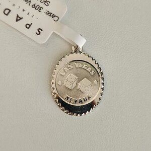 925 Sterling Silver Las Vegas Charm